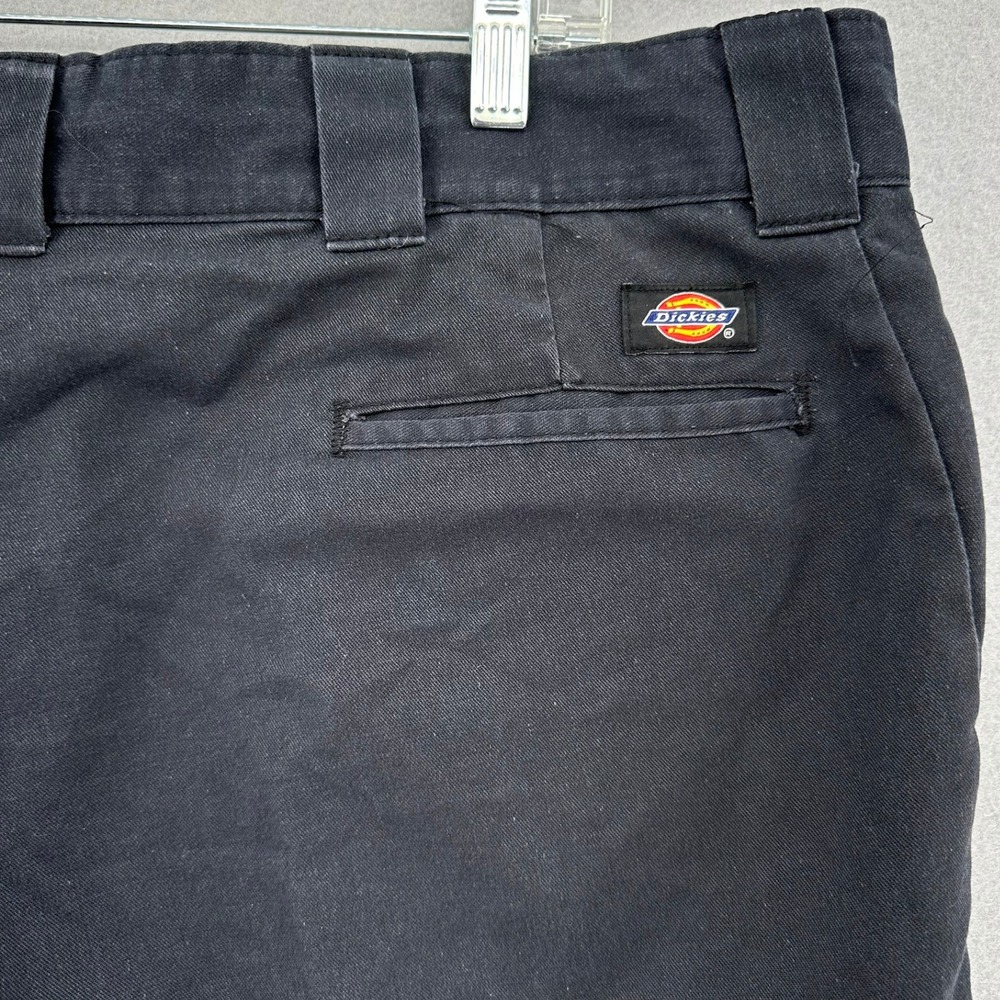 Dickies Flex Cargo Pants Work Utility Relaxed Fit Black 40x30 Street Punk Sk8